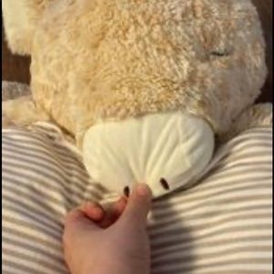 Giraffe Tummy Time Pillow